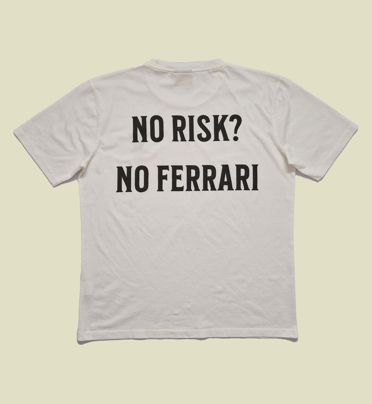 NO RISK NO FERRARI